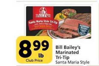 Vons Bill Bailey's Marinated Tri-Tip Santa Maria Style offer