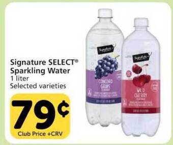 Vons Sparkling Water offer