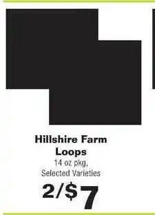 County Market Hillshire Farm Loops offer