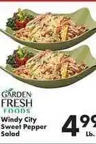 Fairplay Windy City Sweet Pepper Salad Garden Fresh Foods offer