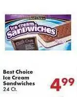 Fairplay Best Choice Ice Cream Sandwiches offer