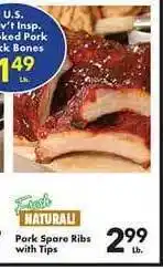 Pork Spare Ribs With Tips