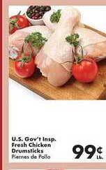 Fairplay U.s. Gov't Insp.fresh Chicken Drumsticks offer