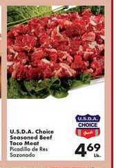Fairplay U.s.d.a. Choice Seasoned Beef Taco Meat offer