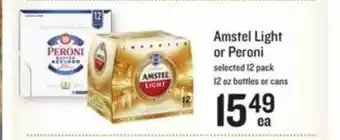 Lowes Foods Amstel Light Or Peroni offer