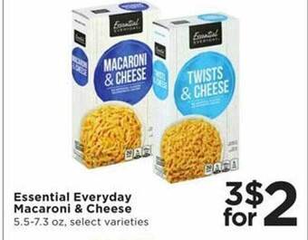 Cub Foods Essential Everyday Macaroni & Cheese offer