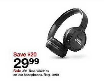 Target Jbl Tune Wireless On-ear Headphones offer