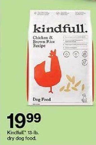 Target Kindfull 13-lb Dry Dog Food offer