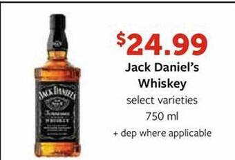 Fareway Jack Daniel's Whiskey offer