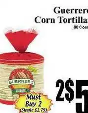 Baja Ranch Guerrero Corn Tortilla offer
