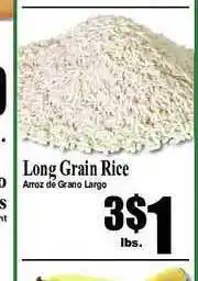 Baja Ranch Long Grain Rice offer