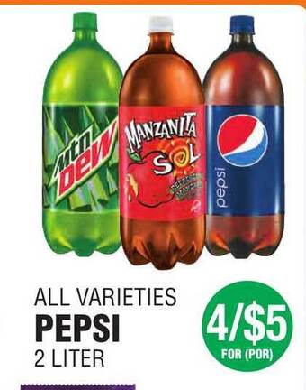 Carnicerias Jimenez Pepsi offer