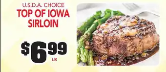Fareway U.S.D.A. Choice Top Of Iowa Sirloin offer