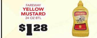 Fareway Fareway Yellow Mustard offer