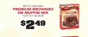Fareway Betty Crocker Premium Brownies Or Muffin Mix offer