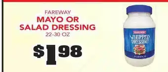 Fareway Fareway Mayo Or Salad Dressing offer