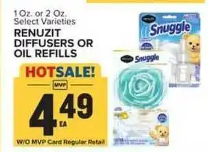Food Lion Renuzit Diffusers Or Oil Refills offer