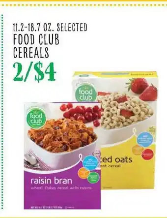 The Markets Food Club Cereals offer