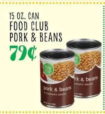 The Markets Food Club Pork & Beans offer