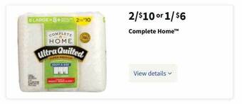 Walgreens Complete Home offer