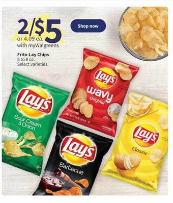 Walgreens Frito-lay Chips offer