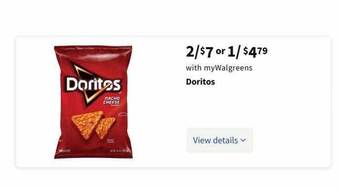 Walgreens Doritos offer