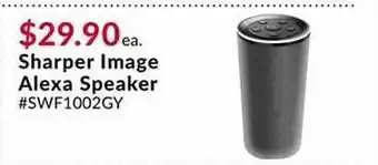 Pep Boys Sharper Image Alexa Speaker #swf1002gy offer