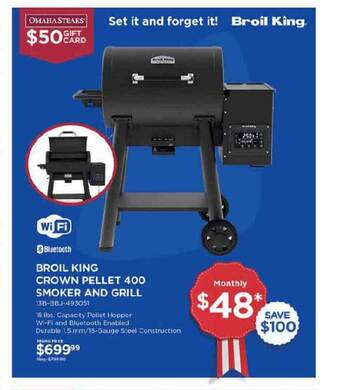 Broil King Crown Pellet 400 Smoker And Grill