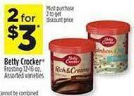 Dollar General Betty Crocker offer