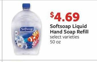 Fareway Softsoap Liquid Hand Soap Refill offer