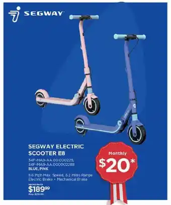 Curacao Segway Electric Scooter E8 offer