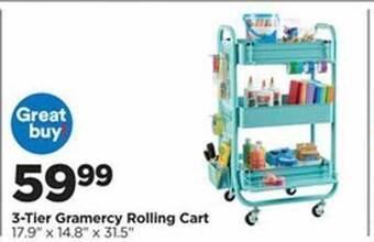 Michaels Rolling Cart offer