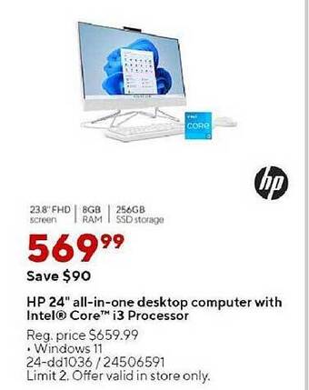 Staples Hp 24 offer