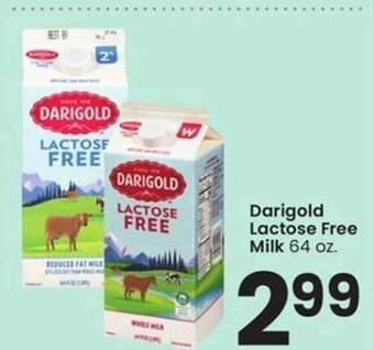 Albertsons Darigold Lactose Free Milk offer