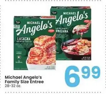 Albertsons Michael Angelos Family Size Entree offer