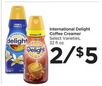 Food 4 Less International Delight Coffee Creamer offer