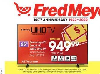 Fred Meyer Samsung 65 offer