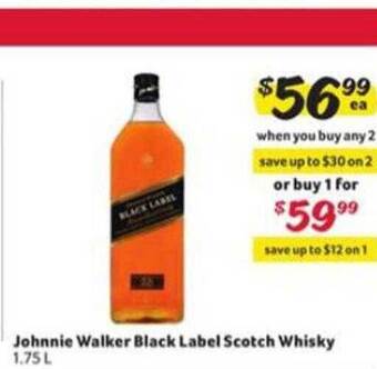 Winn Dixie Scotch Whisky offer