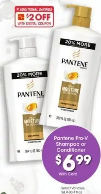 Dillons Pantene Pro-V Shampoo Or Conditioner offer