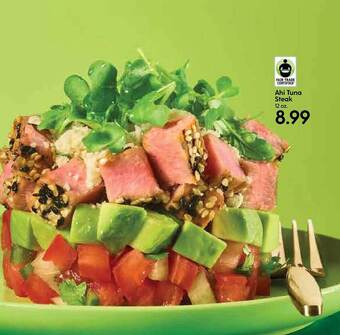 Hy-Vee Ahi Tuna Steak offer