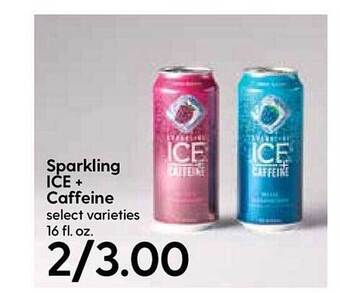 Hy-Vee Sparkling Ice, Caffeine offer