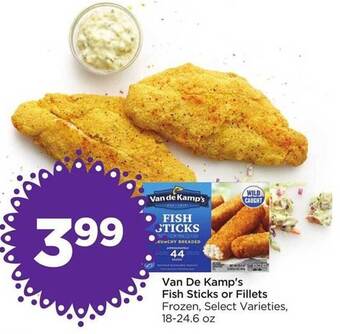 Food 4 Less Van De Kamp's Fish Sticks Or Fillets Select Varieties offer