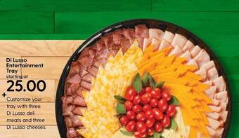 Hy-Vee Di Lusso Entertainment Tray offer
