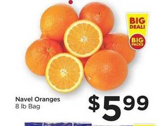 Food 4 Less Navel Oranges offer