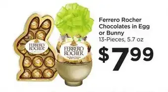 Food 4 Less Ferrero Rocher Chocolates In Egg Or Bunny offer