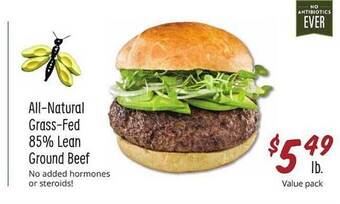 Sprouts Farmers Market Lean Ground Beef offer