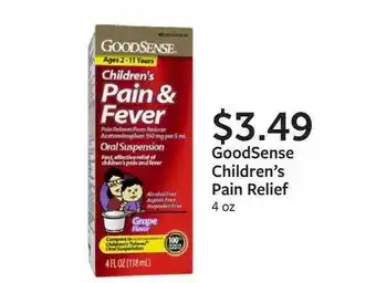 Fareway Childrens Pain Relief offer