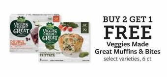 Fareway Veggies Made Great Muffins & Bites offer
