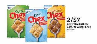 Fareway General Mills Rice, Corn Or Wheat Chex offer