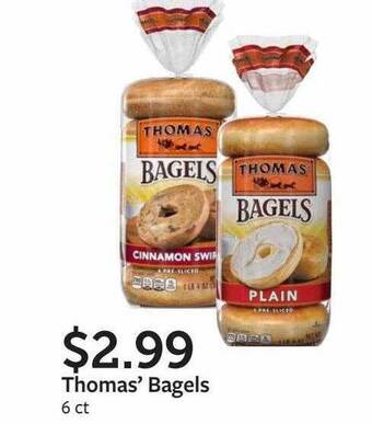 Fareway Thomas Bagels offer